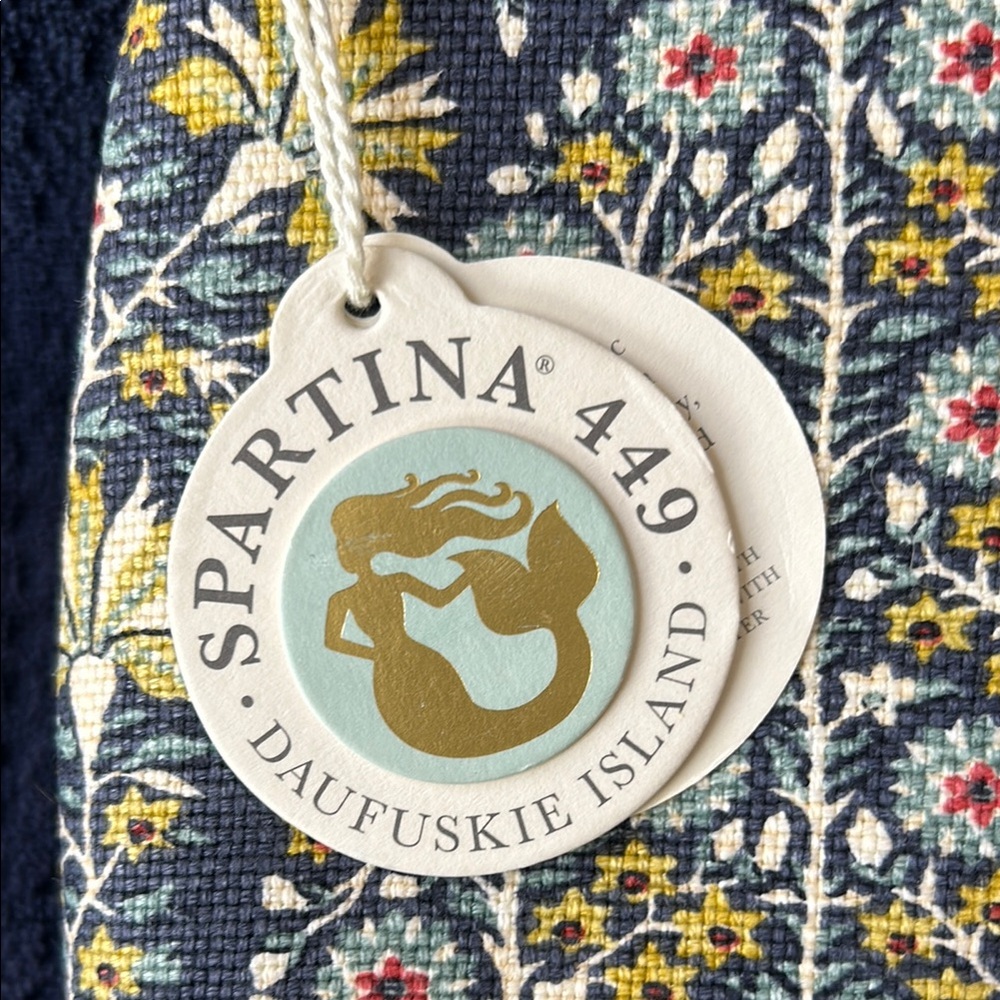 Spartina 449 Brown and Yellow Floral Crossbody Bag - Picture 3 of 7